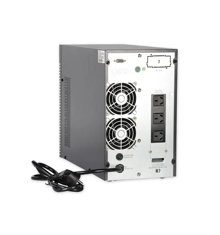 Zero Second Convert to Backup 1kVA UPS Power Supply Uniterrupted Online Transformerless 110V Computer  for Home