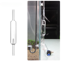 Aquarium CO2 Bubble Counter Water Plants Fish Tank CO2 Regulator Injection System Measurement Device CO2 Diffuser Accessories