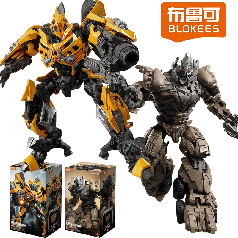 

НОВЫЕ Blokees Трансформеры Шмель ‌ Megatron Фигурки Коллекция Модель Игрушки Автомобиль Робот Настольный Орнамент Подарки На День Рождения