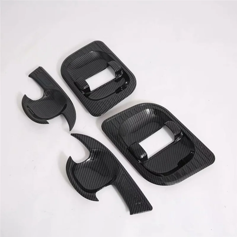 

High Quality For Toyota Hiace Sixth Generation (H300) 2019-2022 Spare Parts Parts Carbon Fiber Style Door Handle Bowl Cover Cup