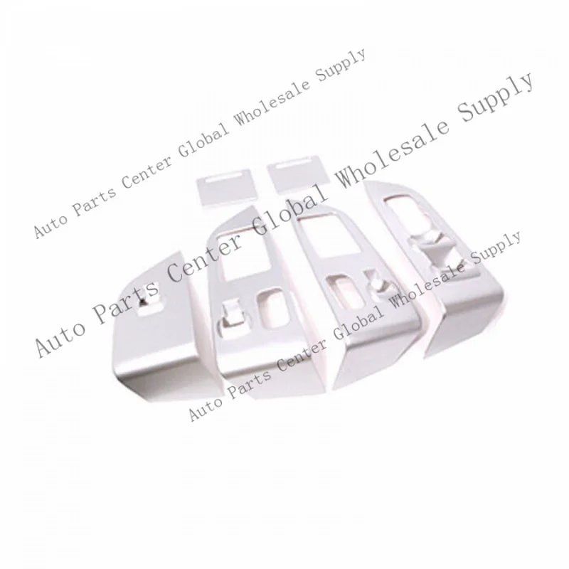 L+ For Lincoln Nautilus MKX 2016-2023 Matte Silver Window Lift Lock Switch Panel 6X