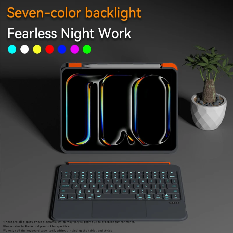 Odpowiedni futerał na tablet Apple iPad 11. generacji A16, odporny na upadki, 11 cali Air6, etui ochronne z bransoletką, styl biznesowy, magnetyczna bezprzewodowa klawiatura Bluetooth.