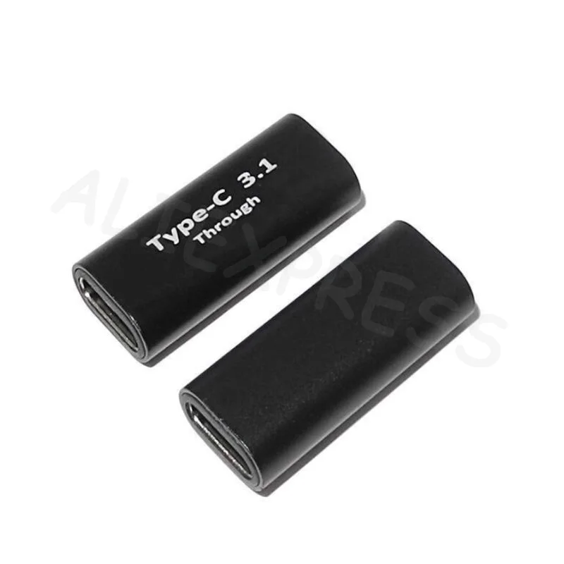 USB C Female To Female Adapter USB C 3.1 Coupler For Connecting Two Type C Cable For Phone Tablet And Extension Connector