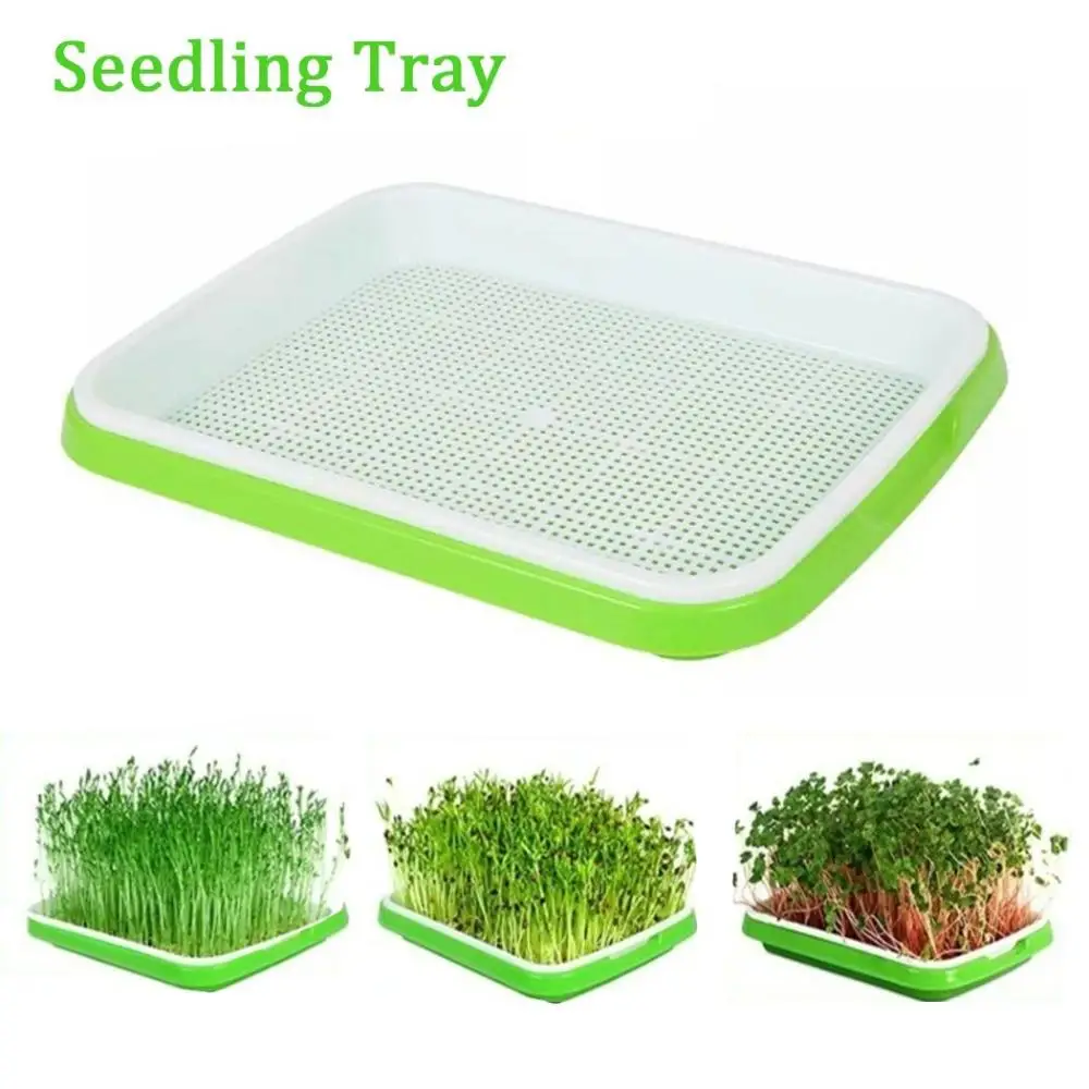 Hydroponische Anzuchtschale für Innen und Außen, Bodenlose Kultivierung, Saatgut-Keimschale, Pflanzbox, Sprossentopf, Anzuchttopf für Haus und Garten