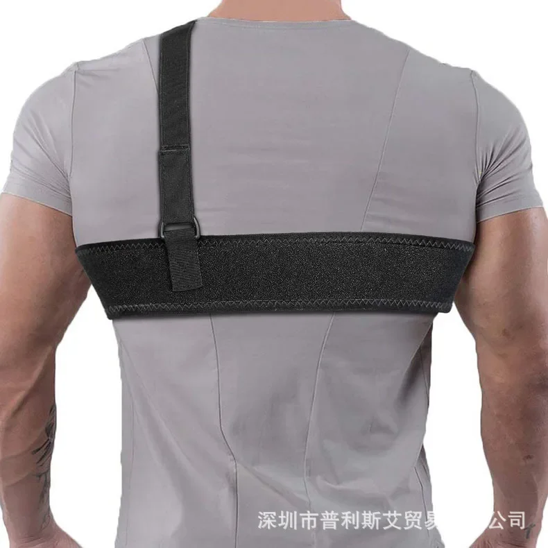 Underarm Hidden Gun Holster Shoulder Holster Right Hand Tactical Handgun Carry Pouch Bullet Clip Sleeve Glock 17 19 Holder