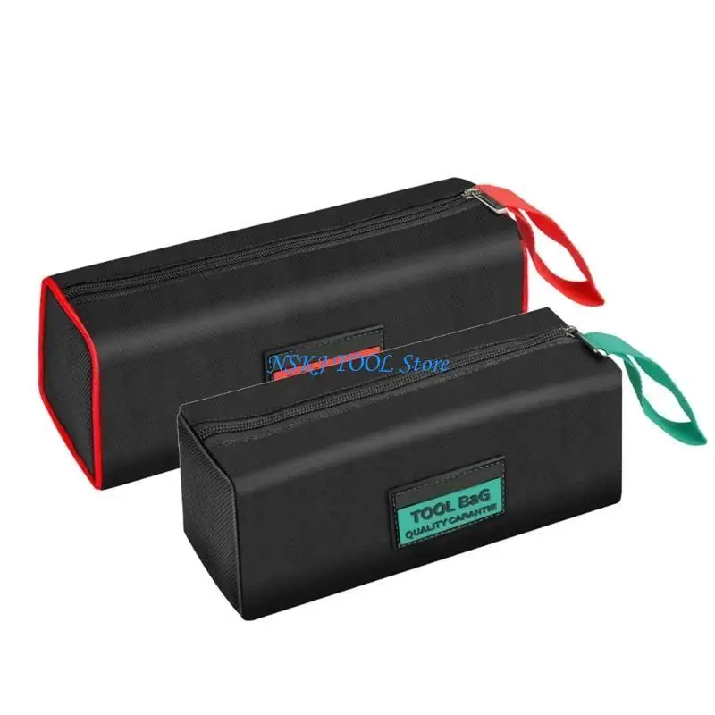 

L8RC Spacious Tool Storage Bag Waterproof, for Electricians Plumbers Workshop Organization Home & Auto Maintenance 2pcs
