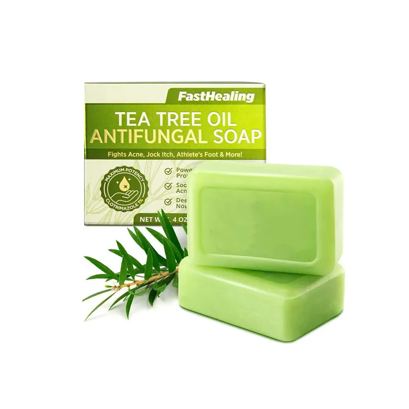 

Мыло с маслом чайного дерева для лица и тела, натуральное очищающее средство для кожи с чистым эфирным маслом для ухода за кожей