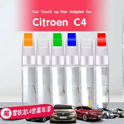 Car Touch up Pen Adapter for Citroen C4 Sega  Cactus Paint Fixer Pearlescent White Red Car Scratch Repair Paint Repair Paint