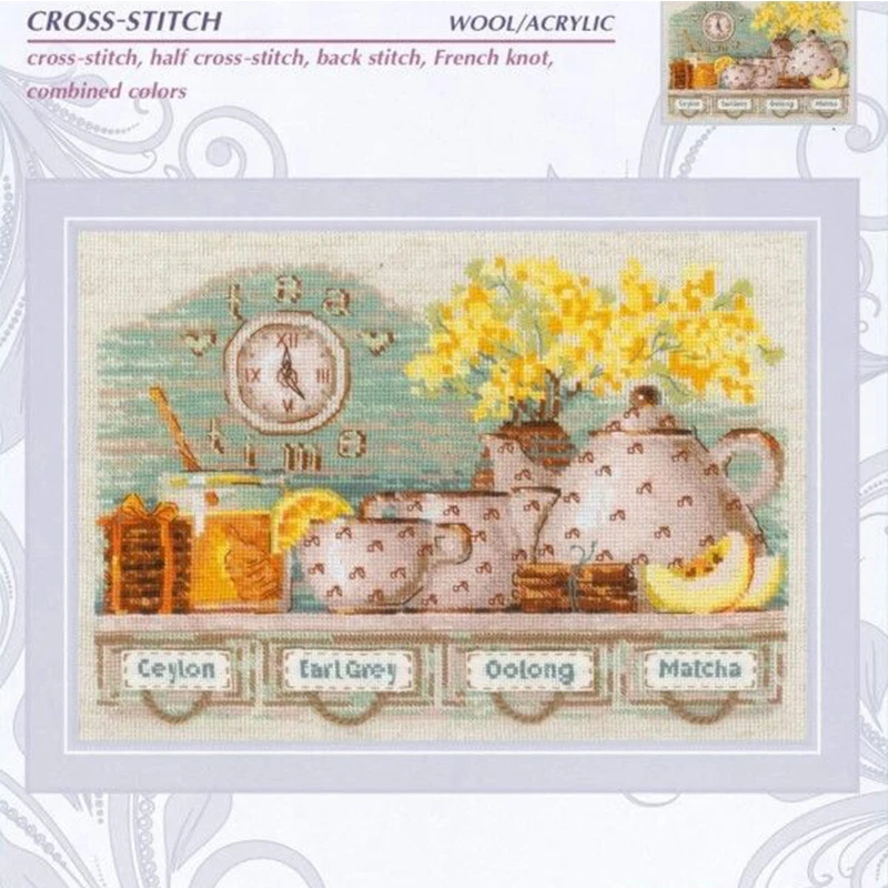 

6471 Cross Stitch Kits Cross-stitch Kit Embroidery Threads For Embroidery Set Christmas Crafts For Adults Embroidery Needles DIY