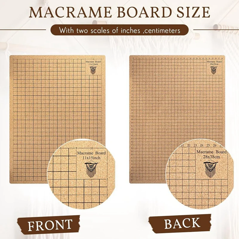 104Pcs Lace Crafting Board And Adjustable Metal Stand With T Pin Clip For Reversible Mesh Macrame Creations