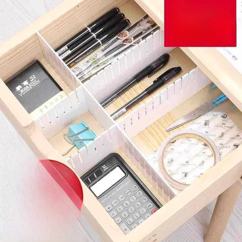 

Transparent Acrylic Drawer Dividers for Cosmetic Socks Underwear Organizer Plastic Storage Box Free Combination Home Organiza...