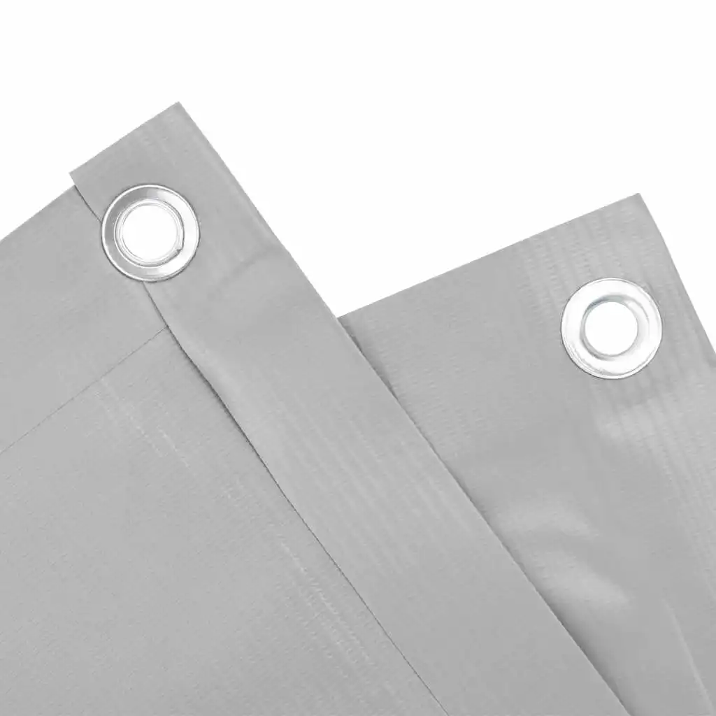 Bild 5: Écran D'Intimité De Balcon Gris 400X75 cm PVC