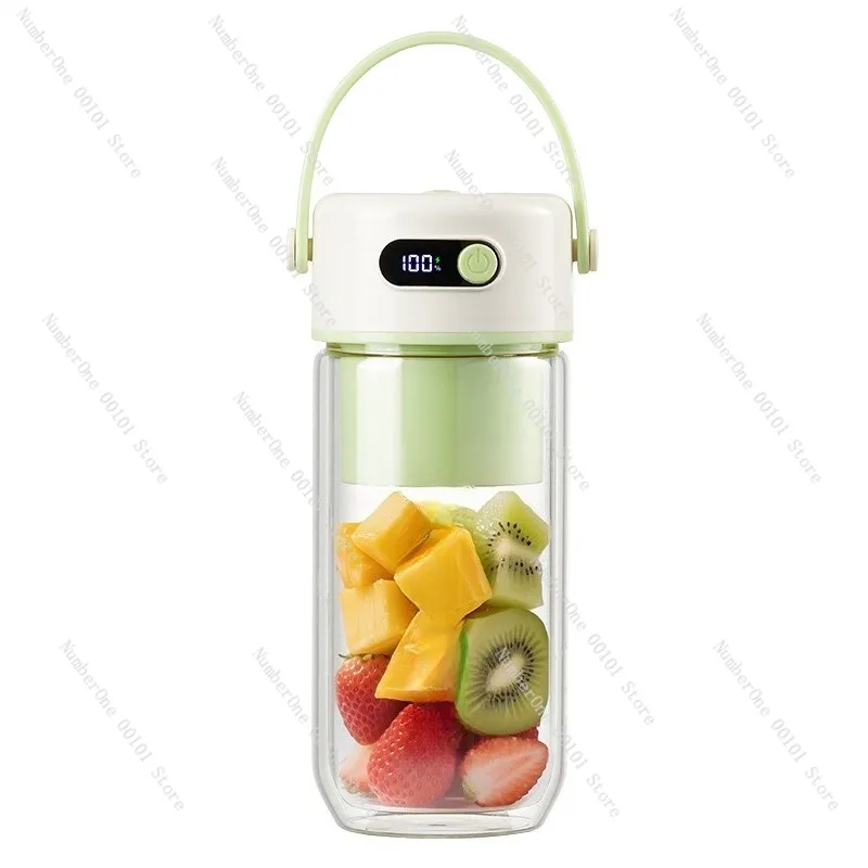 Large Capacity Wireless Portable Juicer Blender Cup Mini Household Fruit Juice Maker Outdoor Travel Smoothie Mixer Ice Crushing
