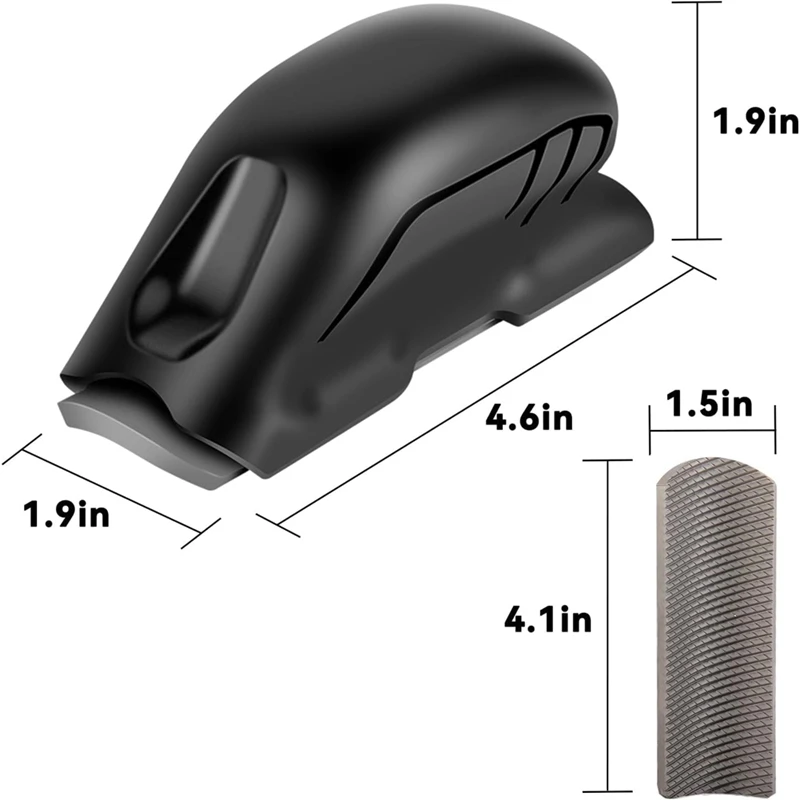 Farrier Hoof Rasp File Handle Hoof Trimming Tool with Fine Teeth Option for ,Goat,Horse,Pig and Other Animal Hooves-A26I view 2