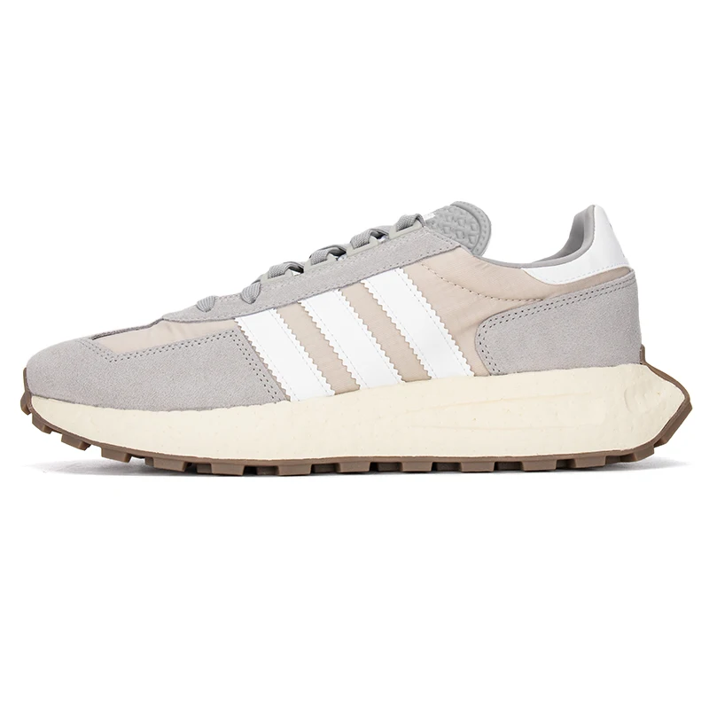 

Adidas Мужская и женская обувь Trefoil Retropy E5 Кроссовки Boost с низким берцем Дышащая удобная повседневная обувь Q47101