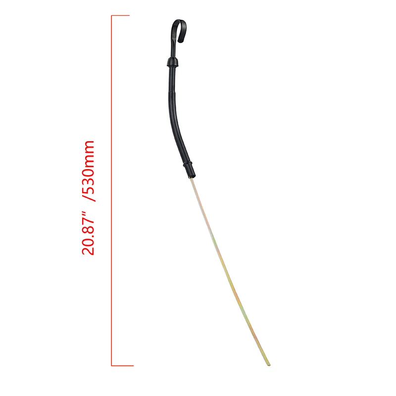 Car Engine Oil Dipstick Black Plated Steel Tube Dip Stick Auto Parts for Chevy 289 302 305 307 327 350 355 383 400 406 1955-1979