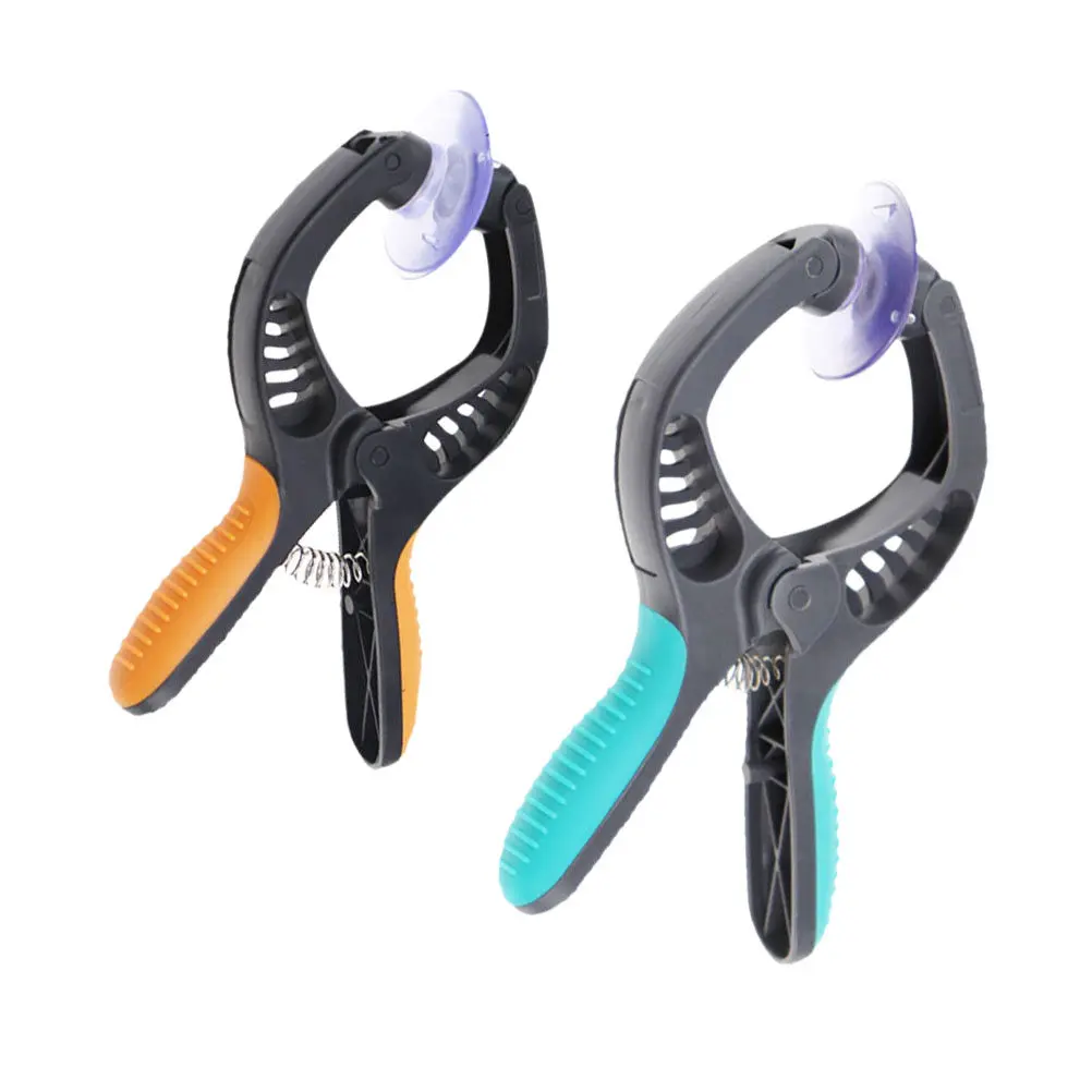 2Pcs 4Cm 4.5cm LCD Screen Separator Chuck Wrench Suction Pry Tool for Smartphone Tablet Watch Eyeglasses Camera Maintenance