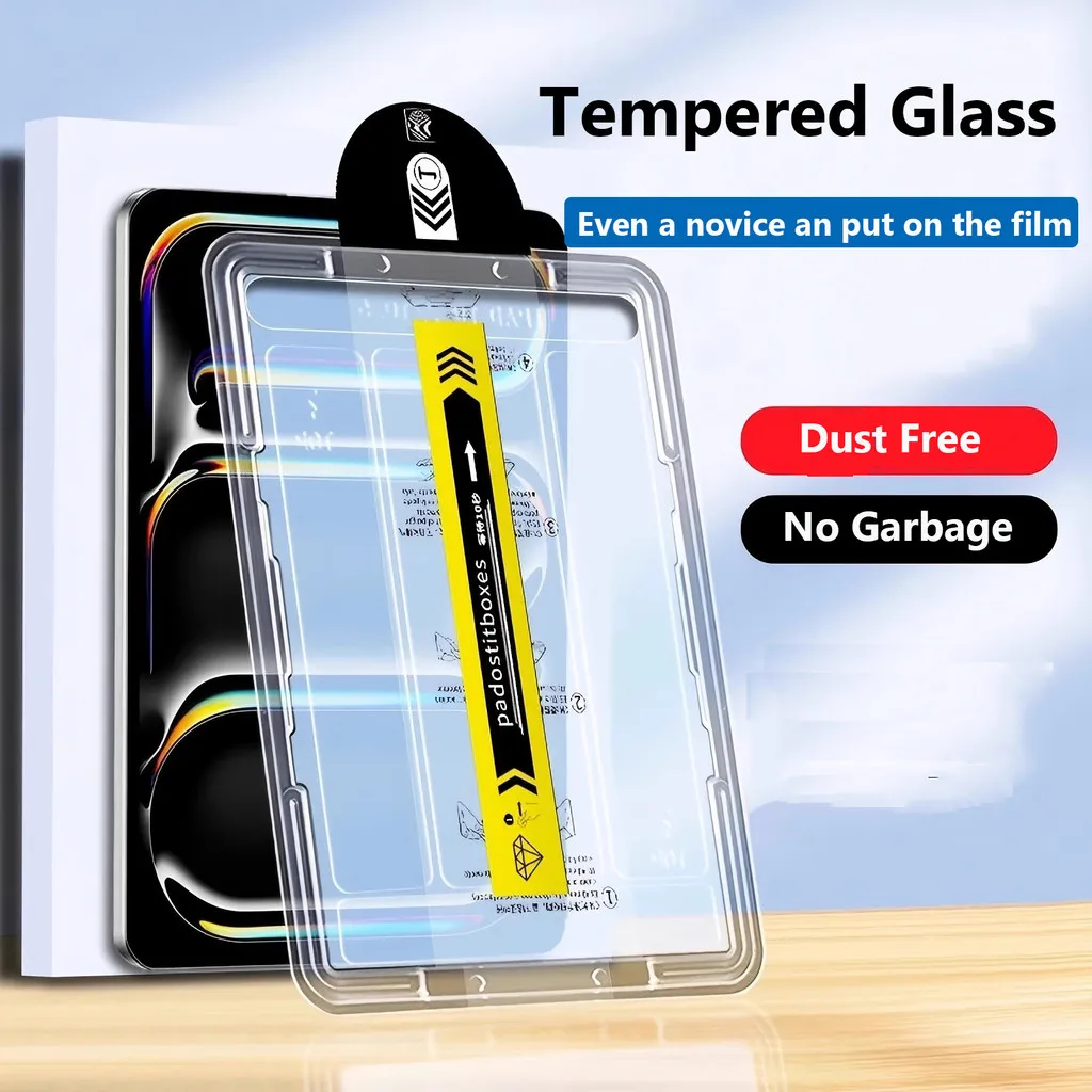 

Easy Installation Tempered Glass for OPPO Pad 5 12.1“ 2025 OPD2506 Scratch-proof Bubble-free One-click Screen Protectors