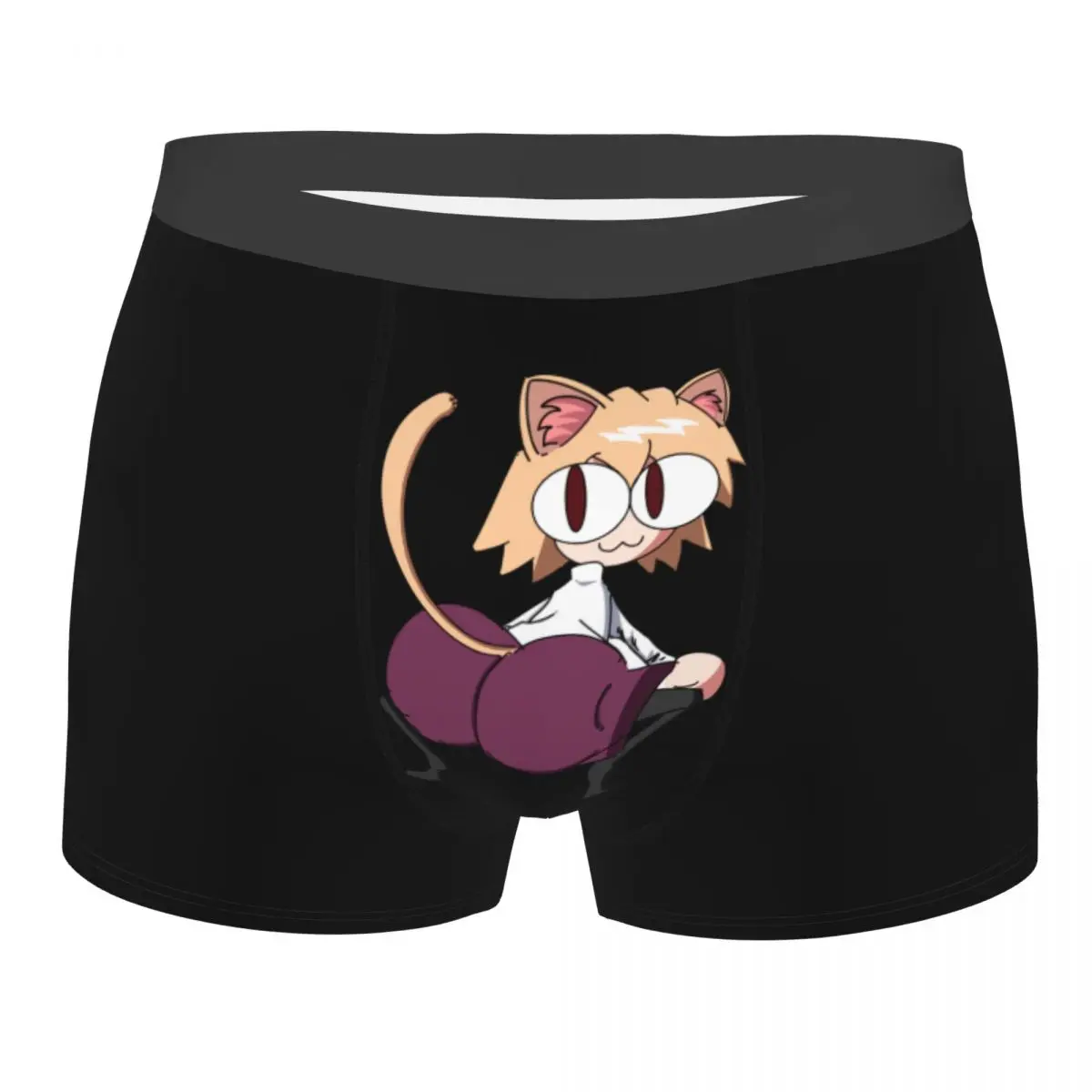 

Kawaii Neco Arc Funny Meme Men's Underwear Japanese Anime Boxer Briefs Shorts Panties Funny Soft Underpants for Male S-XXL