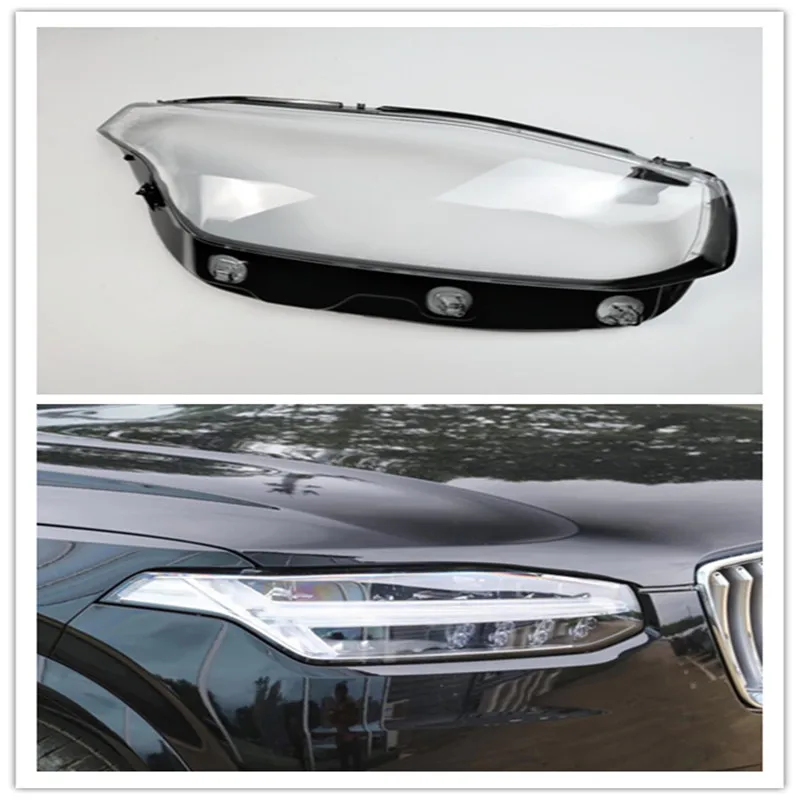 

Car Front Headlight Lens Glass Auto Shell Headlamp Caps Lampshade Head Light Lamp Cover Lampcover For Volvo XC90 2015-2022