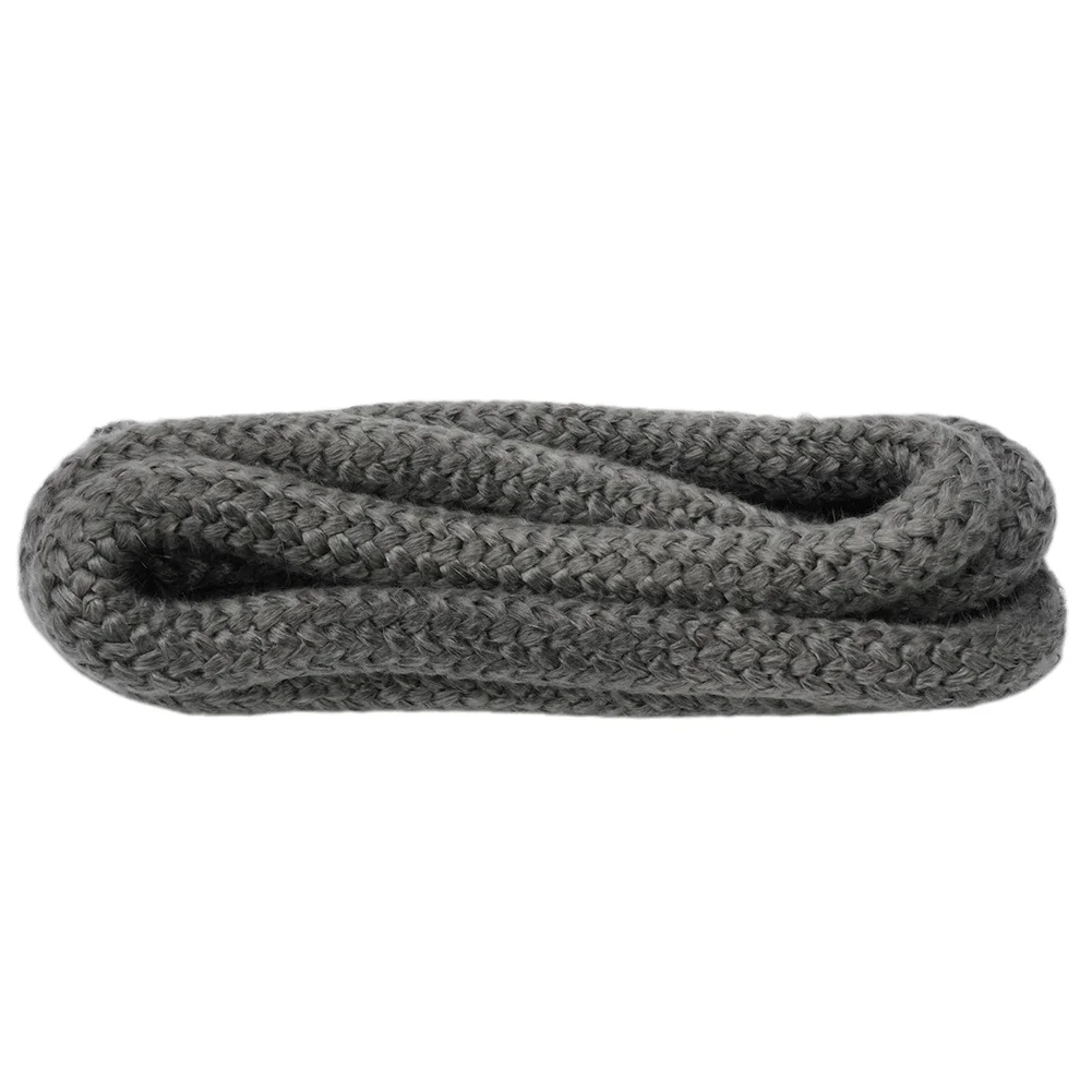 

18/20mm Black Stove Rope Fireplace Gasket Cord 2m Length Fiberglass Temperature Resistant Woodburner Log Burner Door Seal Rope
