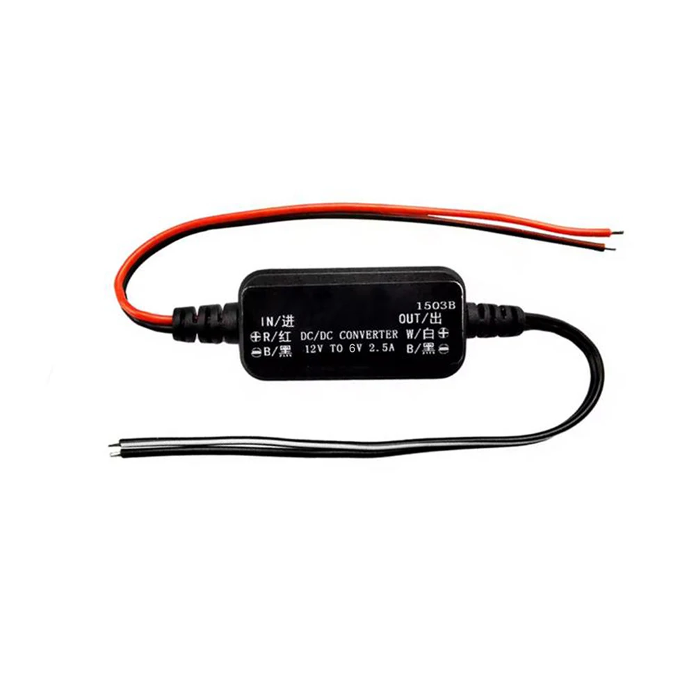 DC Voltage Reducer Converter 12V to 6V 2 5A DCDC Step Down Power Supply Module for Automotive and Marine Applications
