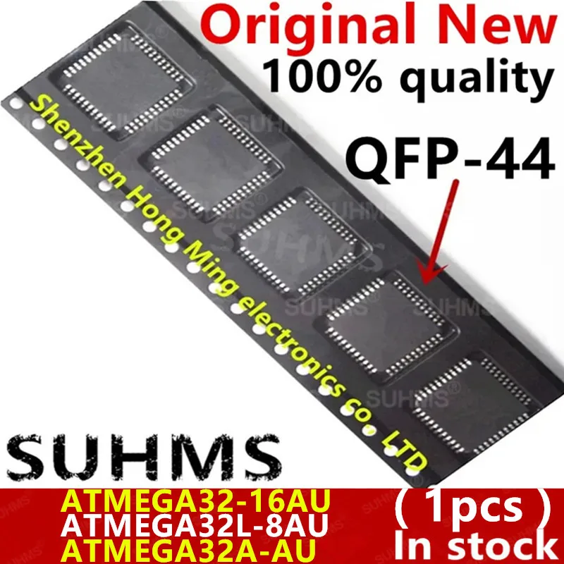 (1piece)100% New ATMEGA32-16AU ATMEGA32L-8AU ATMEGA32A-AU ATMEGA32 16AU ATMEGA32L 8AU ATMEGA32A AU  QFP-44