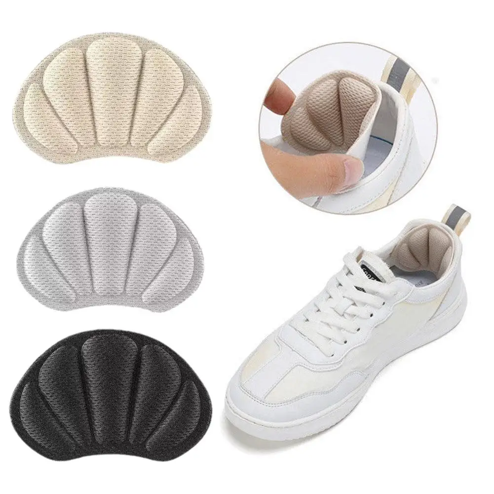 Anti Wear Prevent Dropping Insoles Light Weight Sports Heel Pads Adjustable Size Back Sticker Shoe Size Adjustment Tool