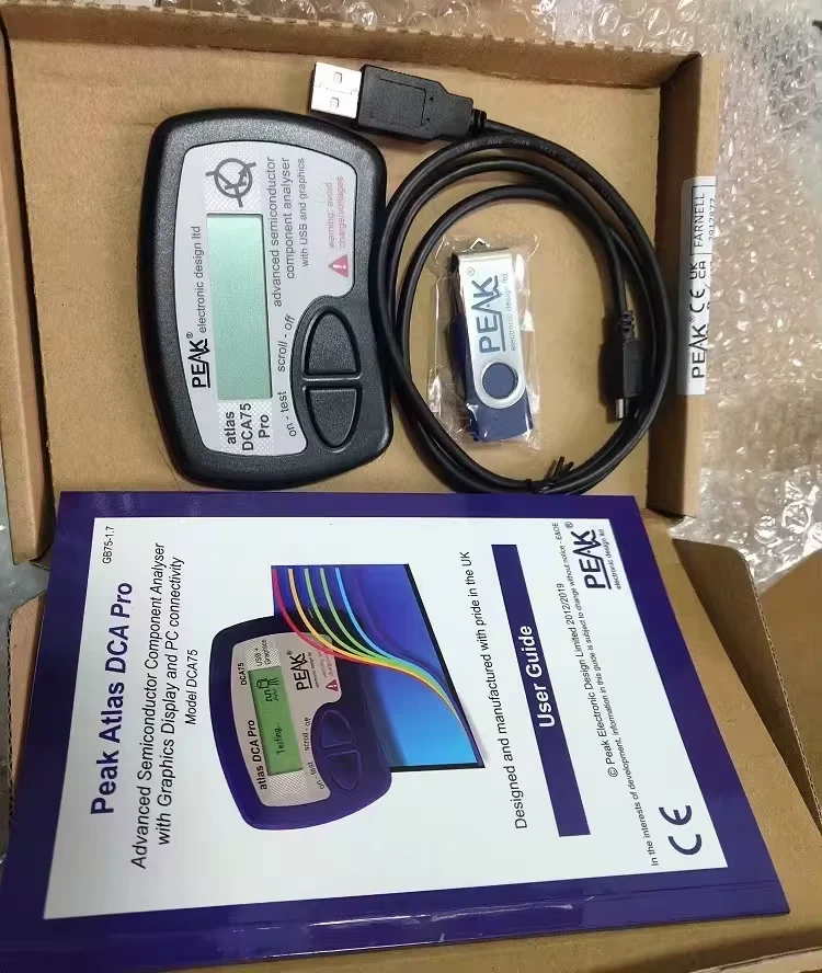 Peak Electronic Design DCA75 - Atlas DCA Pro Advanced Semiconductor Analyser