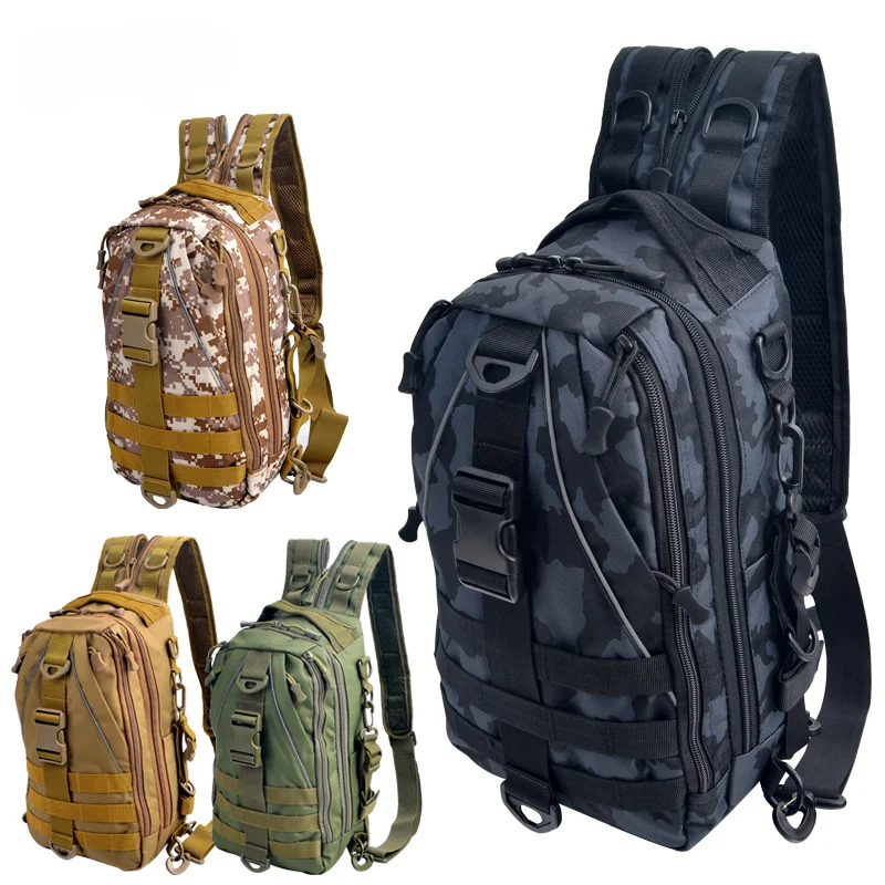 Military Tactical Backpack Army Camouflage Molle Shoulder Bag Outdoor Sports Riding Hiking Camping Hunting Waterproof Daypack