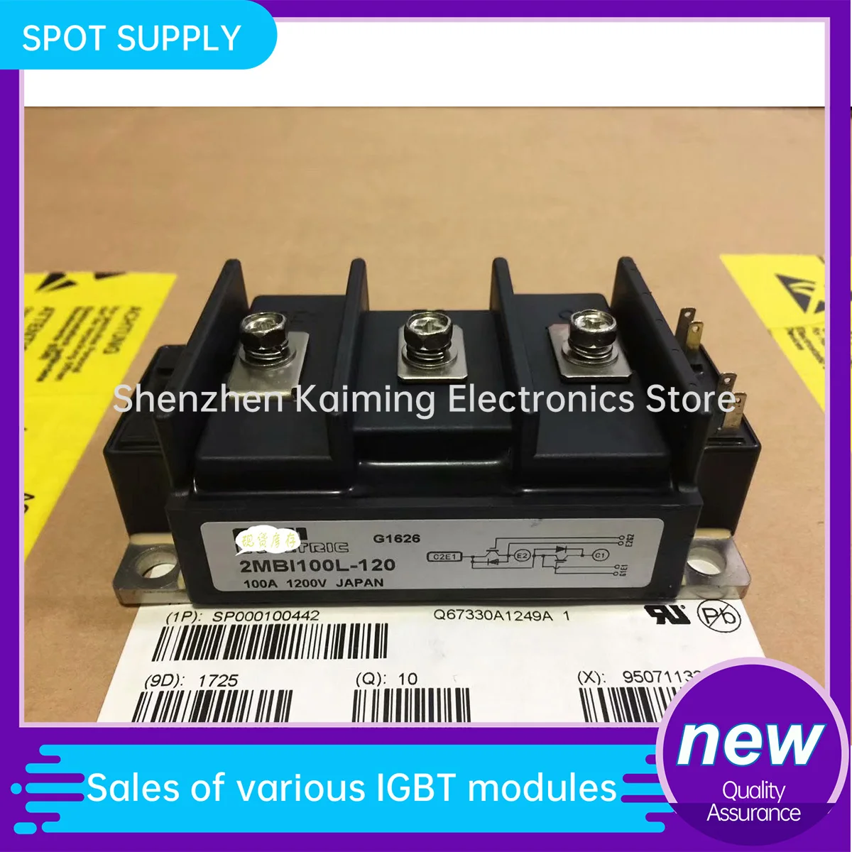 NEW AND Original IGBT MODULE 2MBI50L-120 2MBI75L-120 2MBI75L-060 2MBI100L-120 2MBI150L-120 2MBI200L-120 in stock