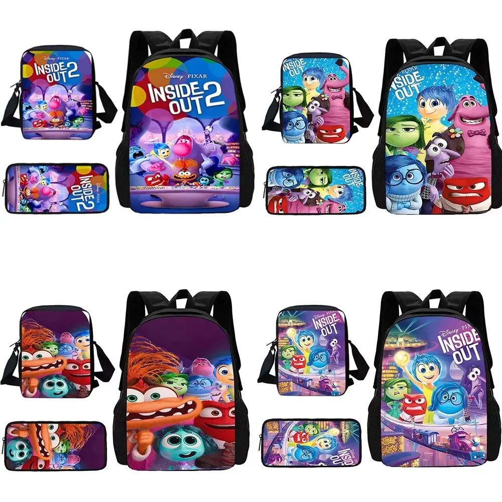 

Набор из 3 предметов, милый детский школьный рюкзак в стиле аниме с сумкой на плечо, сумки-карандаши, школьные сумки для мальчиков и девочек, лучший подарок