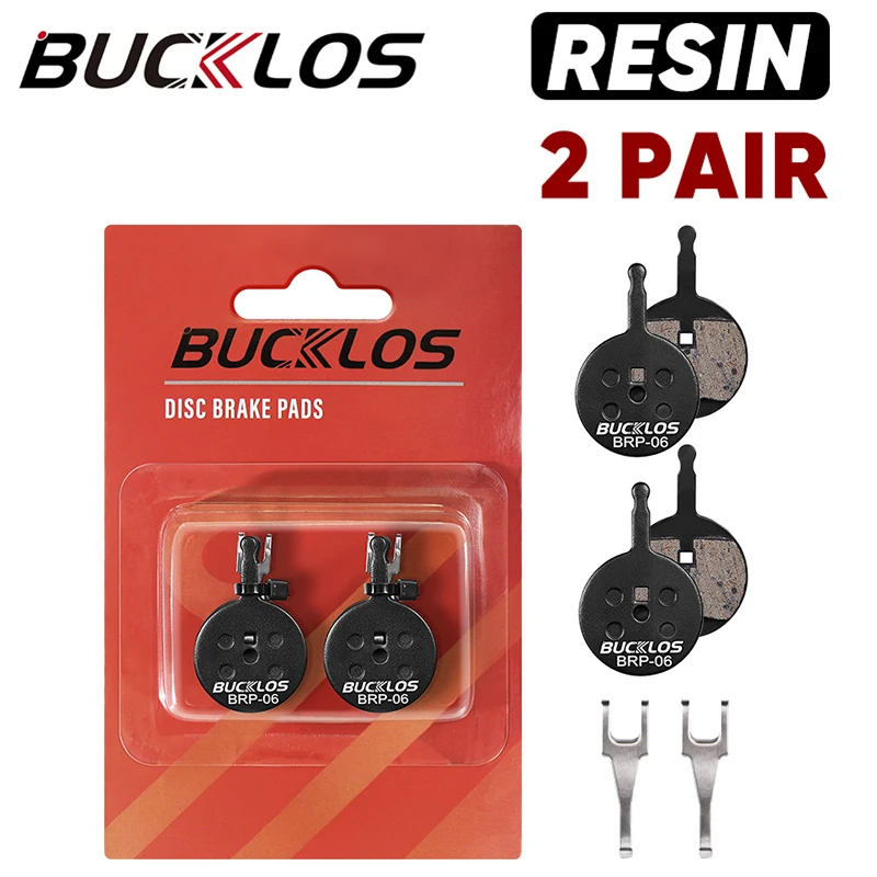 BUCKLOS Harz-Scheibenbremsbeläge für SRAM AVID BB5 Verschleißfeste Hydraulische Bremsbeläge MTB-Bremsbeläge für AVID BB5 Fahrradteile
