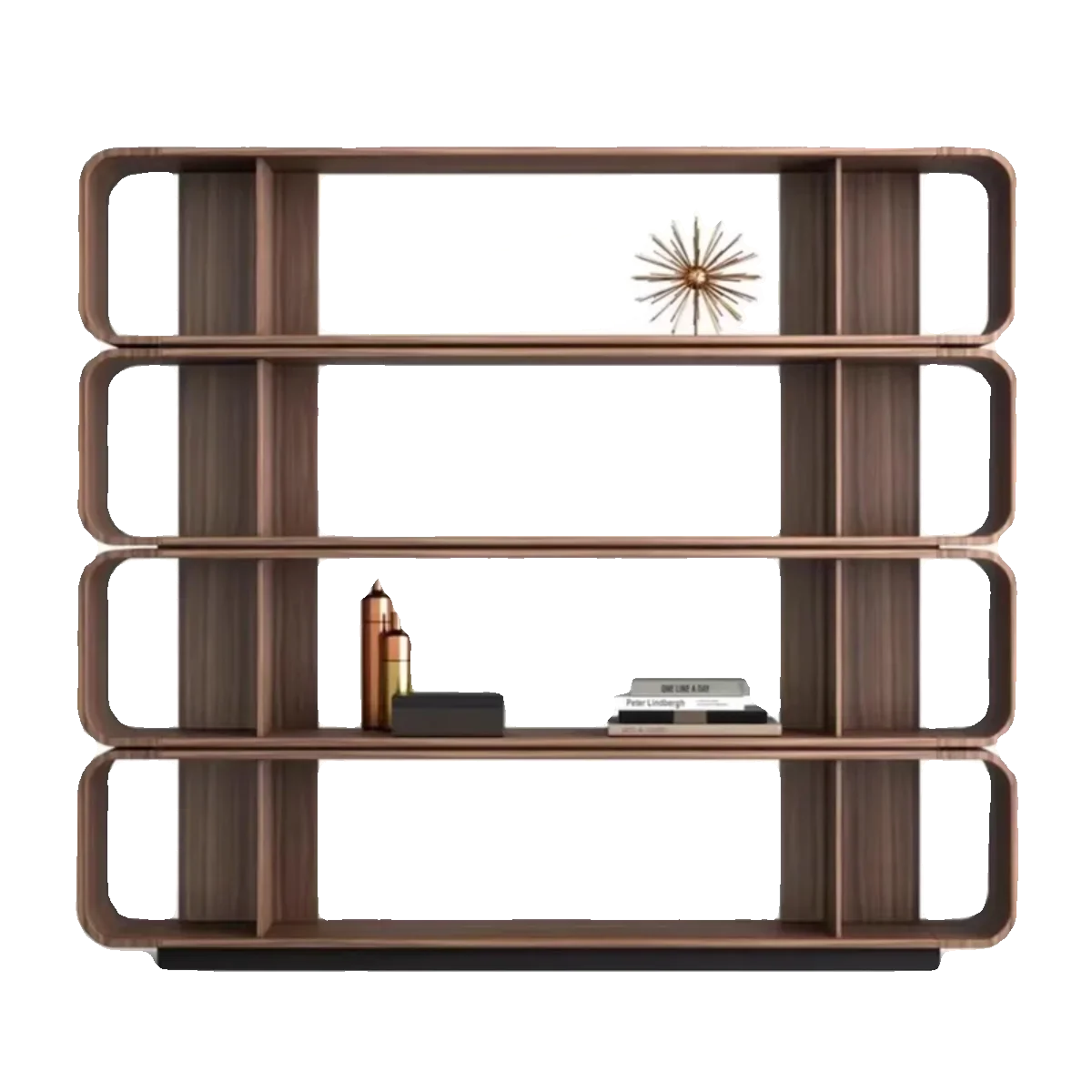 

Chinese solid wood shelves, home display shelves, black walnut bookshelf shelves, bogu shelves