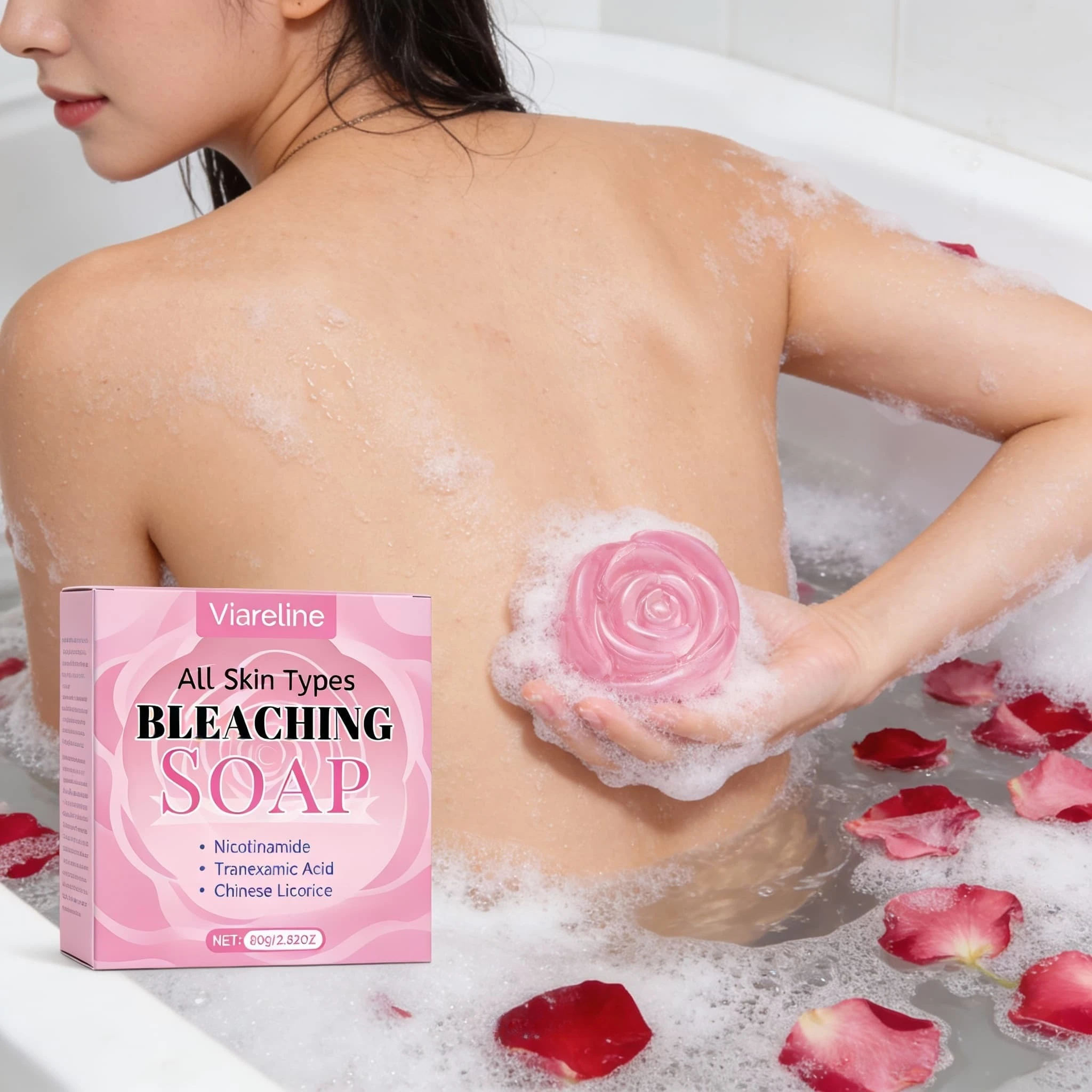 

Мыло с эфирным маслом розы, увлажняющее, ручной работы, ароматерапия, цветочный аромат, для ванны и душа, натуральное, мягкое очищающее средство