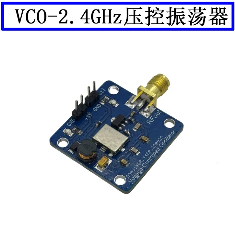 2.4G Voltage Controlled Oscillator, RF, Microwave, Module VCO Sweep Signal Source, Voltage Controlled Signal Source