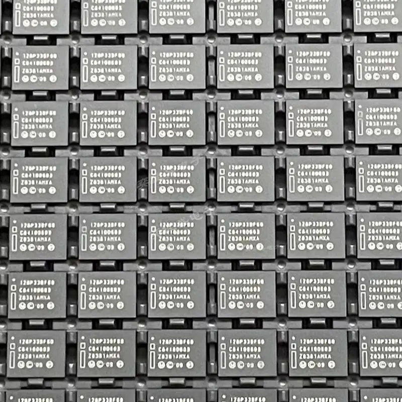 5pcs-20pcs PC28F128P33BF60D BGA64 Silkscreen 128P33BF60 NOR Memória Flash Brand New