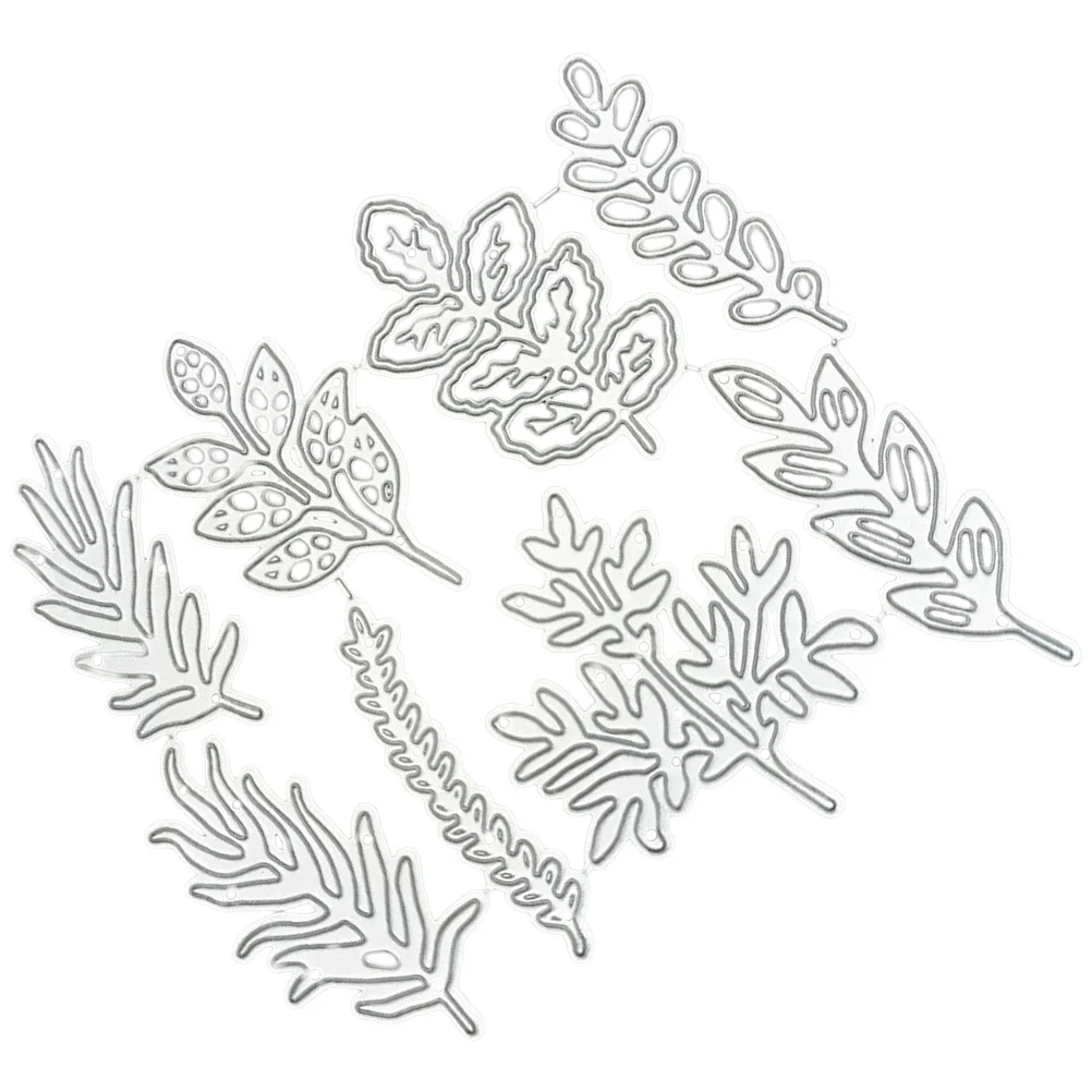 

1 set 1 Set Leaf Shape Carbon Steel Cutting Dies For Diy Scrapbooking Craft Making Greeting Card Kids Handcraft Tool Party Gift