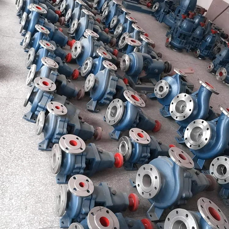 IH Series Horizontal Centrifugal Pump Single Stage End Suction Pump Stainless Steel  Pump