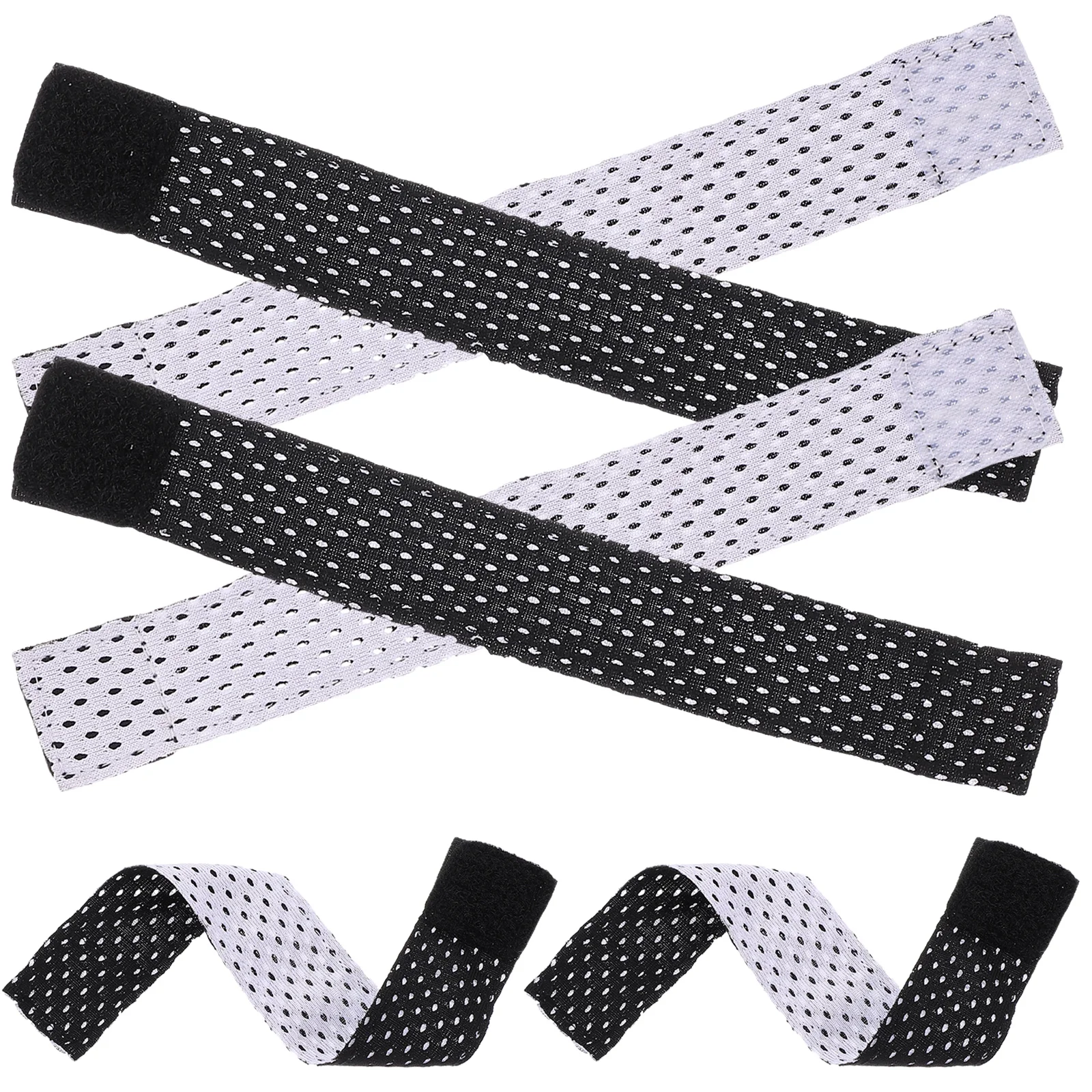 

6pcs Shoulder Straps Adjustable Sleeve Holders Softball Ties Sports Accessories Reusable Polyester Straps For Running