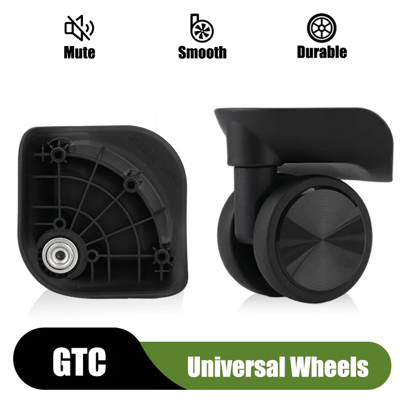 

Запасные части для женского чемодана BLM01, универсальные колеса, ремонт, аксессуары для багажа, немая, гладкая, прочная