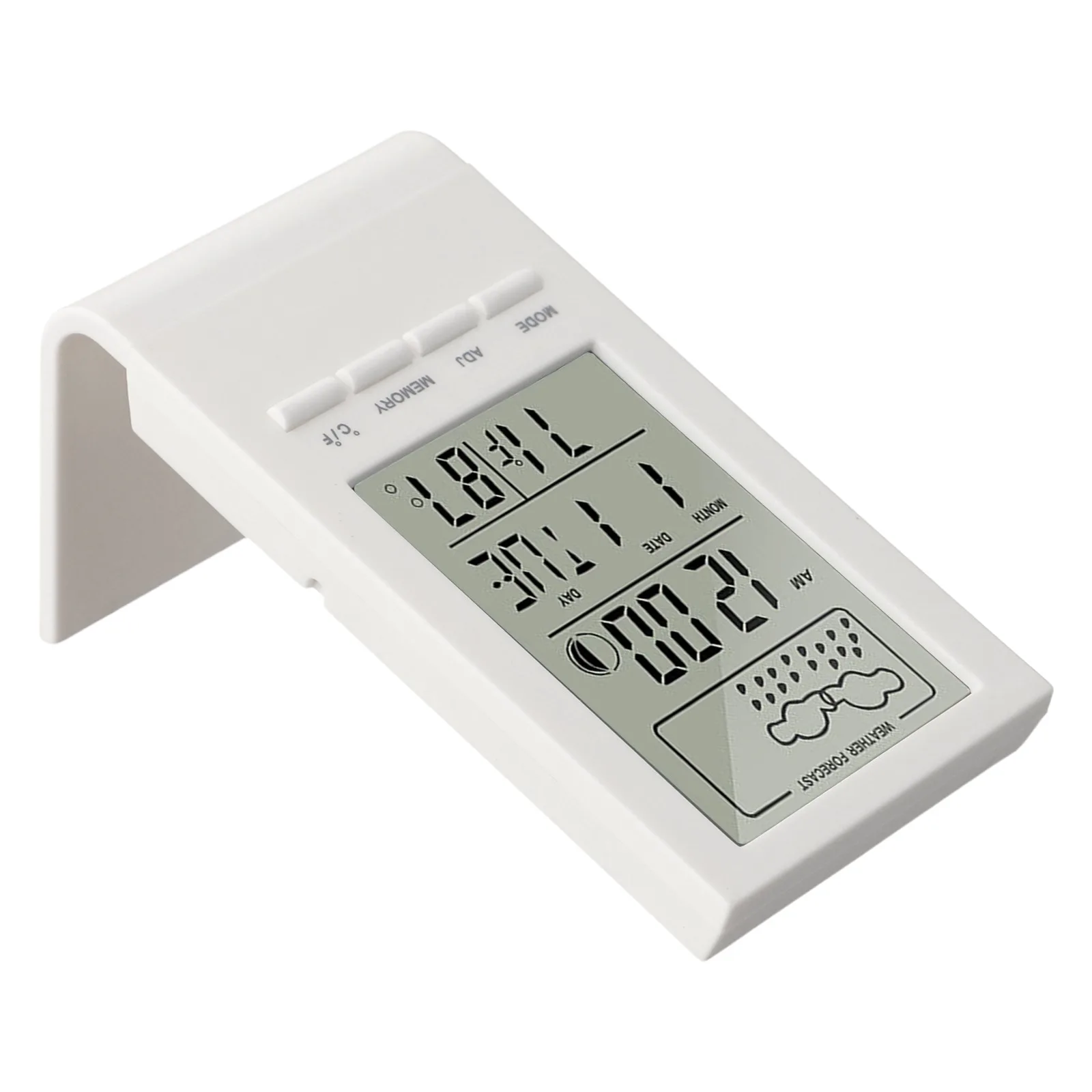 Monitor della temperatura Termometro digitale Gestione della salute Materiale ABS Funzione sveglia Interruttore Fahrenheit Celsius
