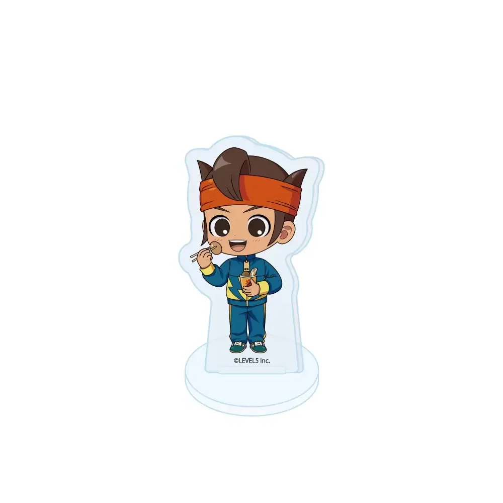 Inazuma Eleven Street Food Tour Ver New Style Fubuki Shirou Afuro Terumi Double Sided Acrylic Stand Keychain Desk Decor Gifts