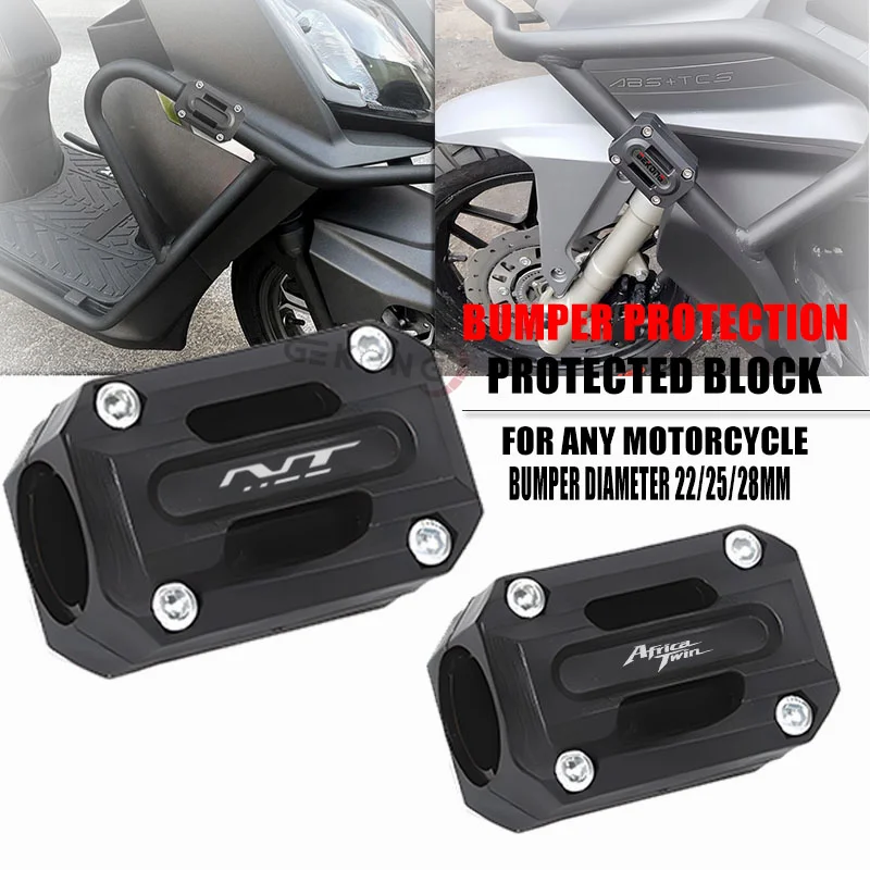 For HONDA Africa Twin CRF1100L CRF 1100 1000L Adventure NT1100 NT 1100 Motorcycle Engine Guard Bumper Crash Bar Protection Block