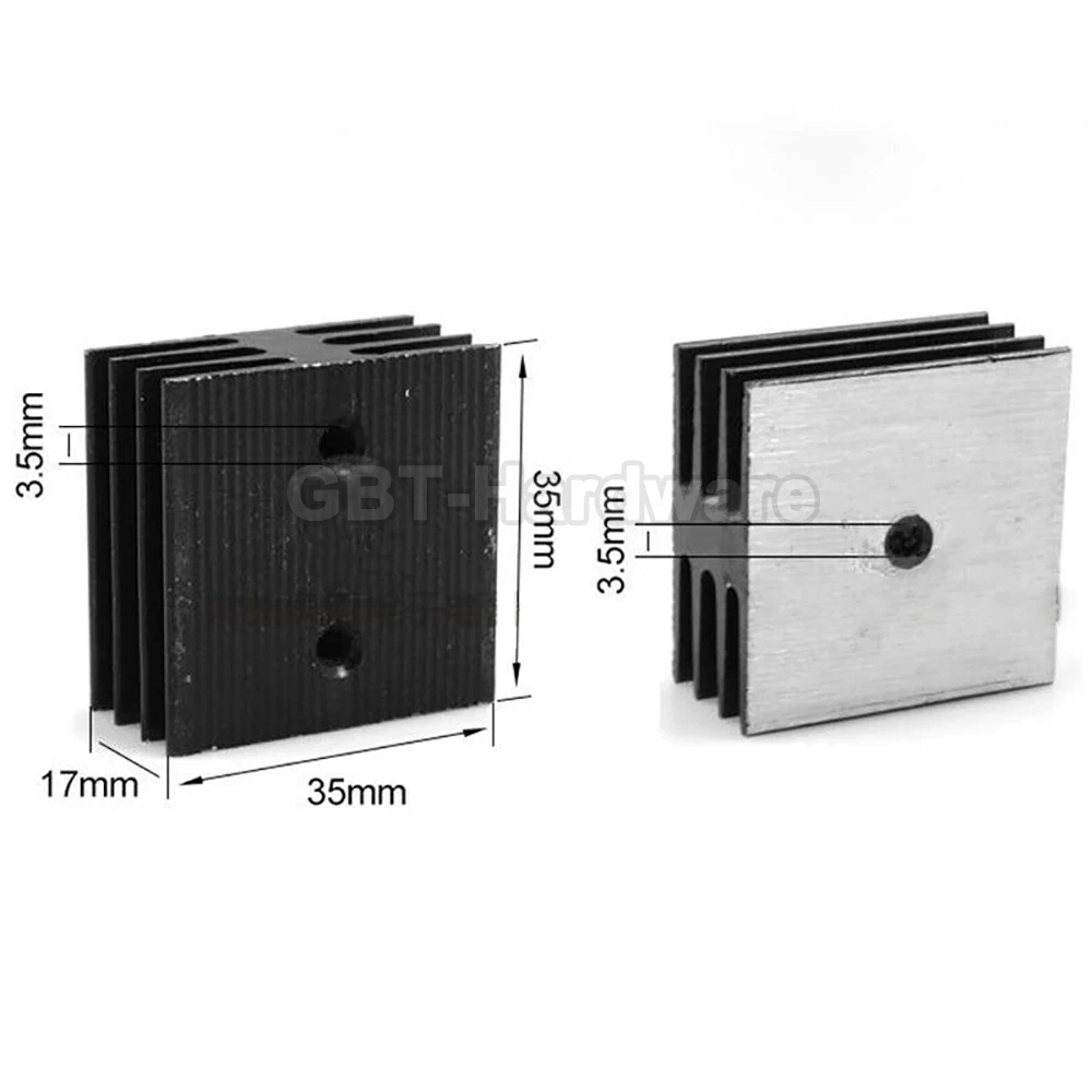 1000V Single Phase Diode Bridge Rectifier Metal Case KBPC3510 Dedicated Radiator Current 10A 15A 20A 25A 35A 50A AC To DC