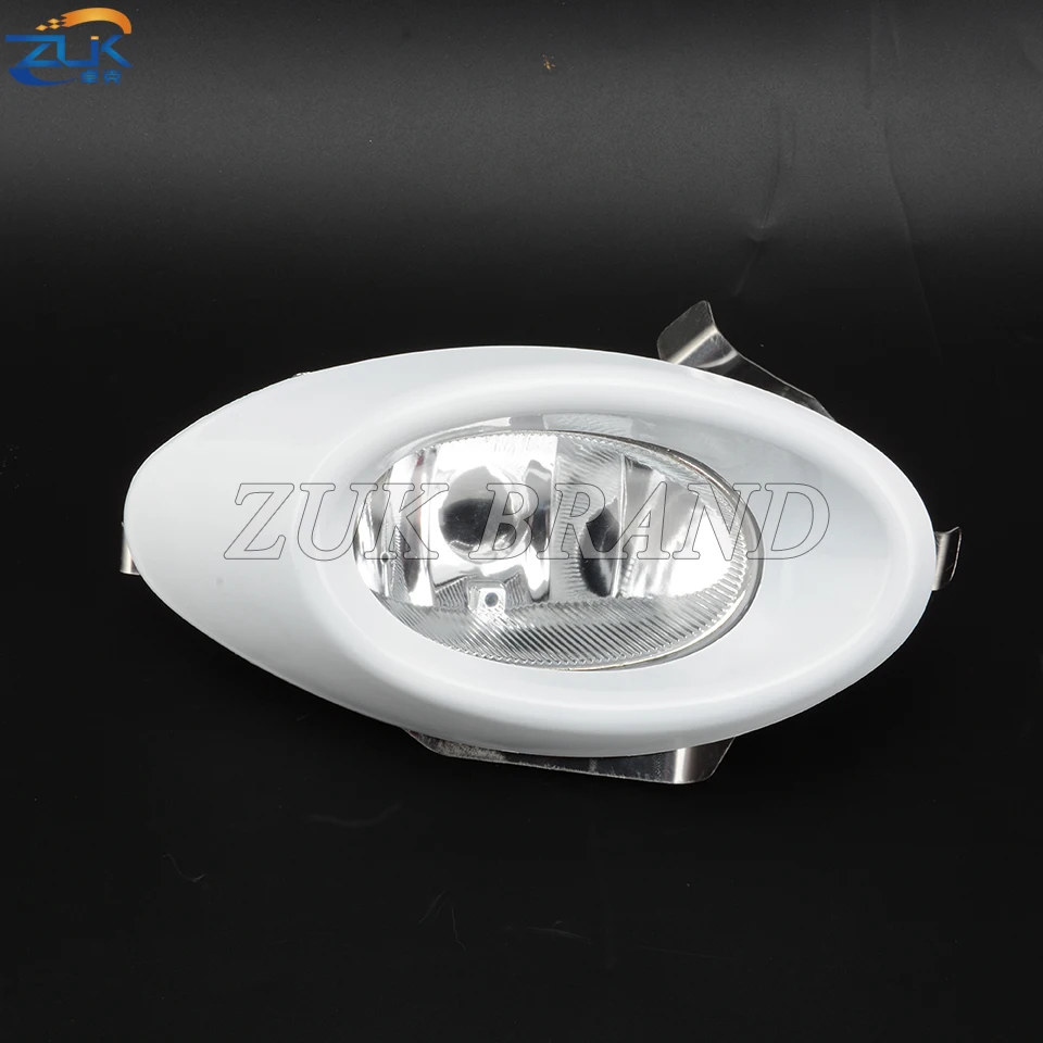 2PCS Glass Front Fog Light Reflector Lamp Foglight Foglamp For HONDA FIT JAZZ Sport GD 2003-2008 Car Accessories Exterior Parts