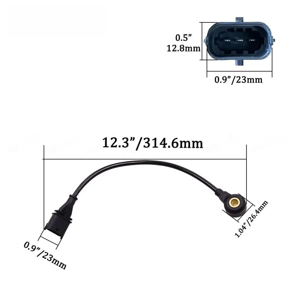 Vibration Monitor Knock Sensor Accurate Detection Plug-and-play Design Harsh Condition Resistant For Toyota Corolla 2001-2006