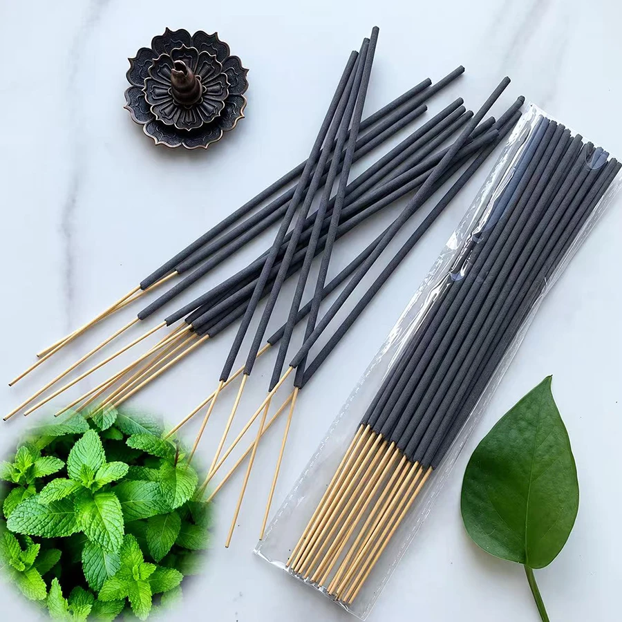 Vanilla-Flavored Premium Natural Incense Sticks, 22cm Long, Strong-Scented Handmade Bamboo Stick Incense, Traditional Handmade,