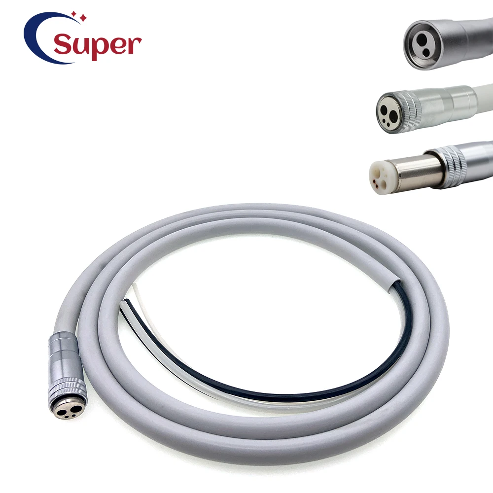 Dental SiliconeTube TubingHose Cable For High/Low Speed airTurbine Handpiece Connector 2/4/6Hole  dental unit chair accessories