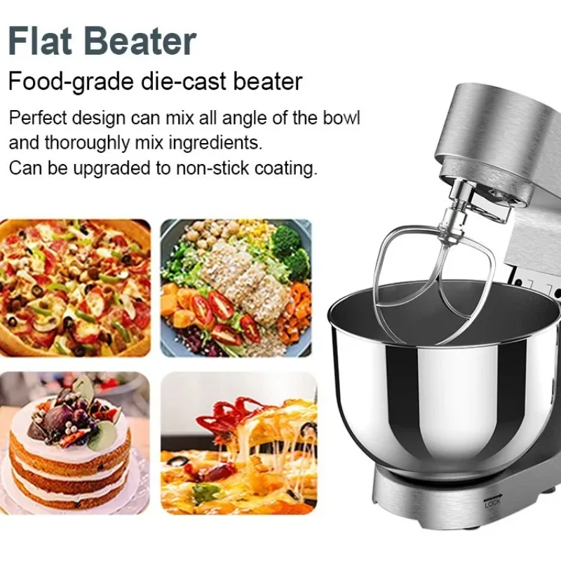 سعر منخفض سعة كبيرة 8L-15L آلة الشيف المنزلية والتجارية ذات الأغراض المزدوجة خلاط متعدد الوظائف